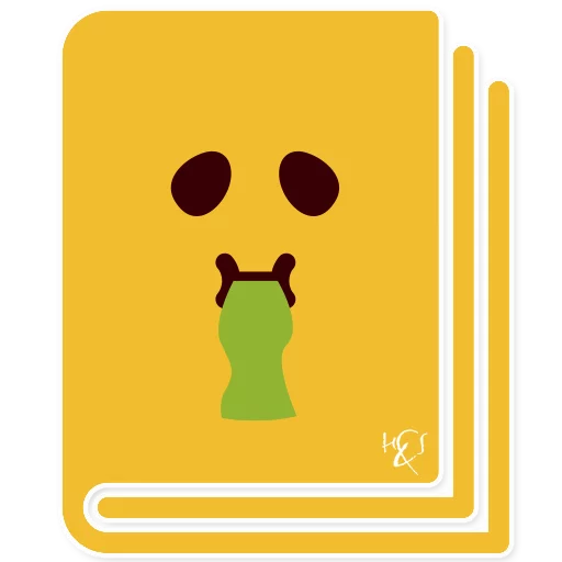 📔 Стикер «H&Sticker» для Telegram