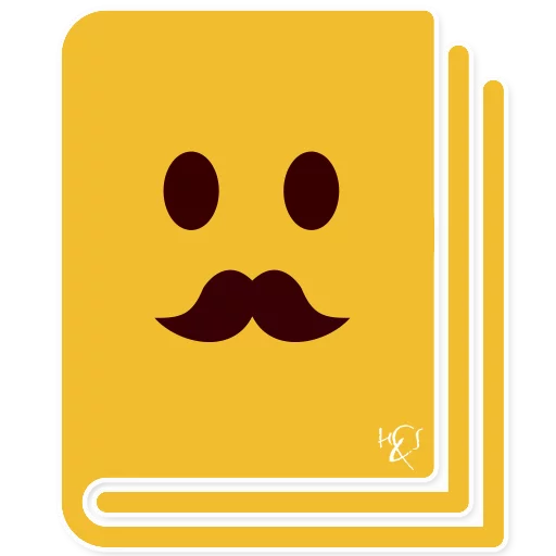 📔 Стикер «H&Sticker» для Telegram