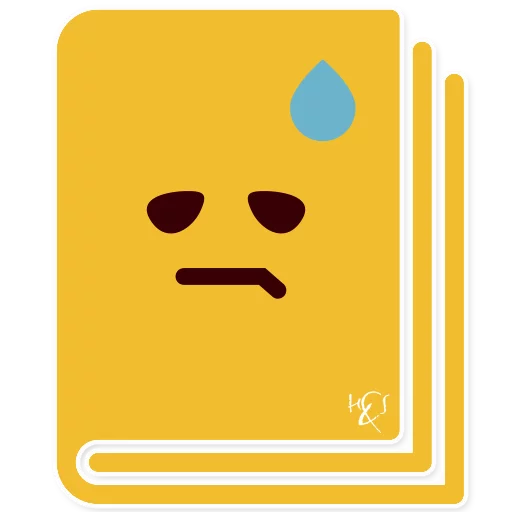 📔 Стикер «H&Sticker» для Telegram