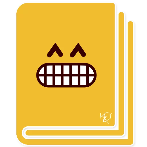 📔 Стикер «H&Sticker» для Telegram