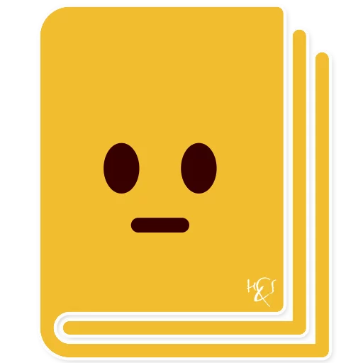 📔 Стикер «H&Sticker» для Telegram