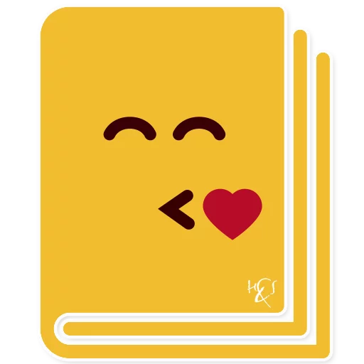 📔 Стикер «H&Sticker» для Telegram