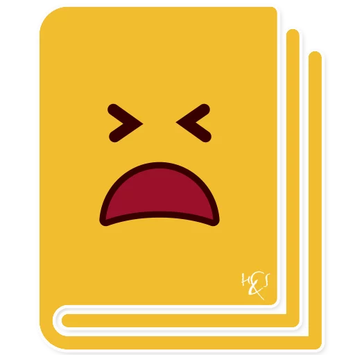 📔 Стикер «H&Sticker» для Telegram