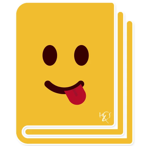 📔 Стикер «H&Sticker» для Telegram