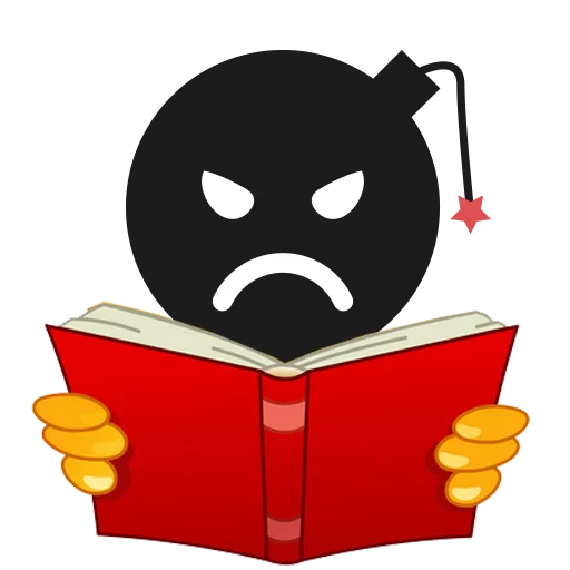 📔 Стикер «H&Sticker» для Telegram
