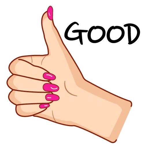 👍 Стикер «Hands Signs» для Telegram