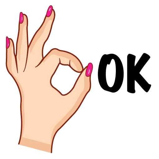 👌 Стикер «Hands Signs» для Telegram
