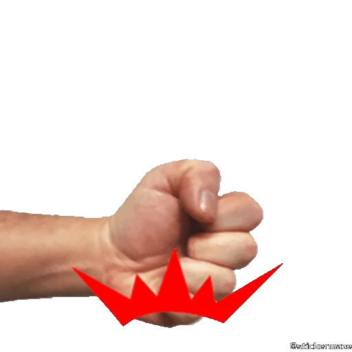 💥 Стикер «HANDS TWO» для Telegram