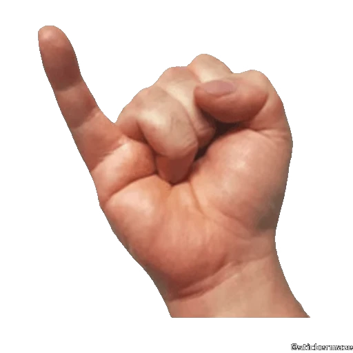 😤 Стикер «HANDS TWO» для Telegram
