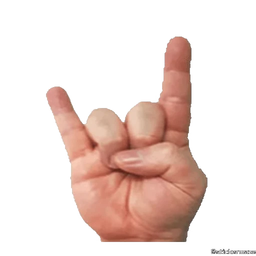 🤘 Стикер «HANDS TWO» для Telegram