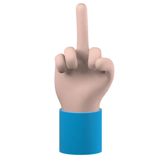🖕 Стикер «Handtickers» для Telegram
