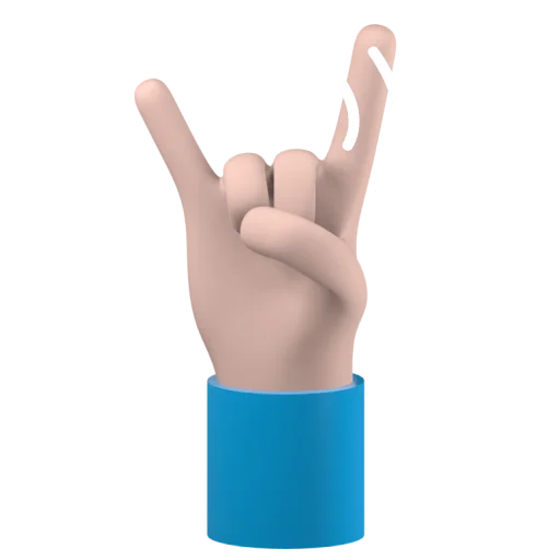 🤘 Стикер «Handtickers» для Telegram