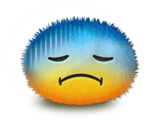 😰 Стикер «Handy Emoji» для Telegram