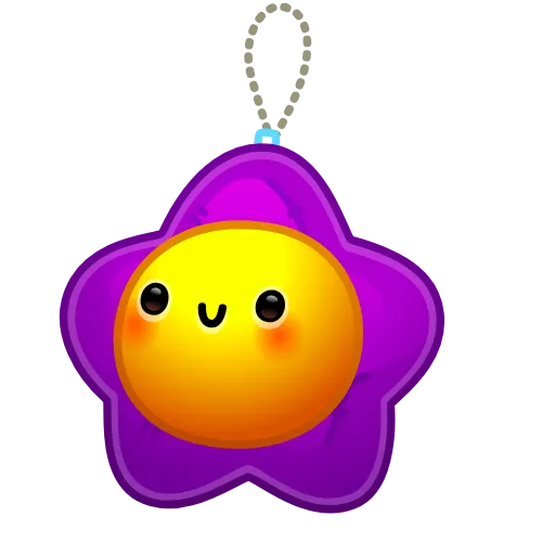 ⭐️ Эмодзи «Hanging Star» для Telegram