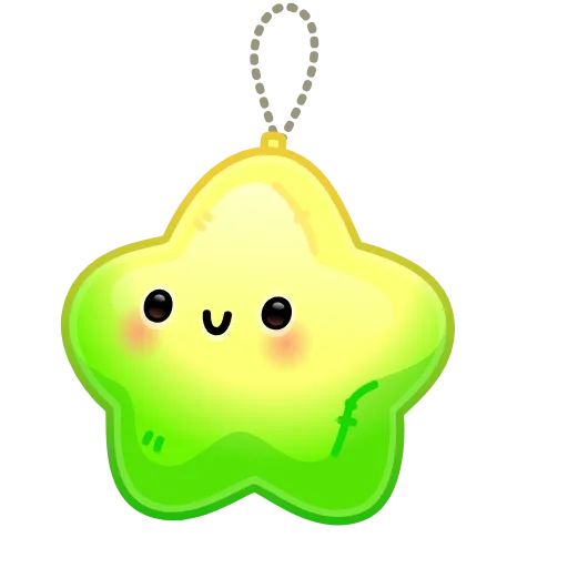 ⭐️ Эмодзи «Hanging Star» для Telegram