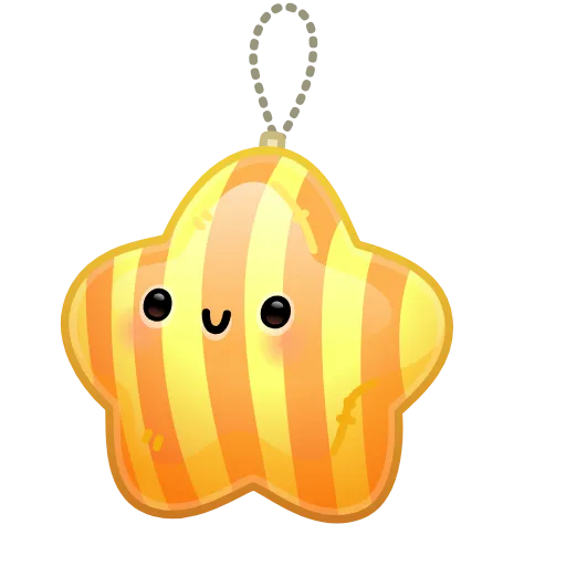 ⭐️ Эмодзи «Hanging Star» для Telegram