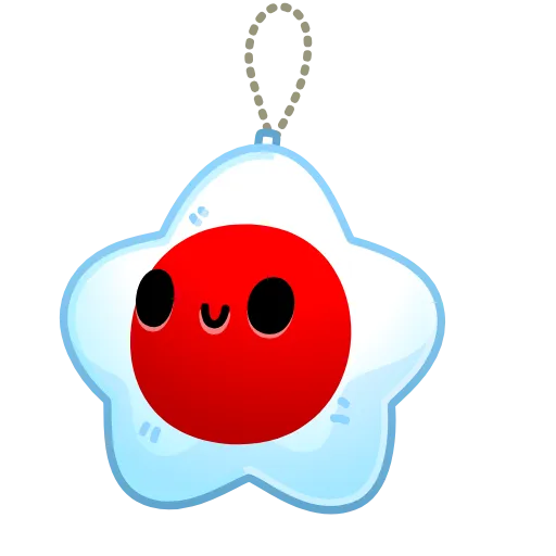 ⭐️ Эмодзи «Hanging Star» для Telegram
