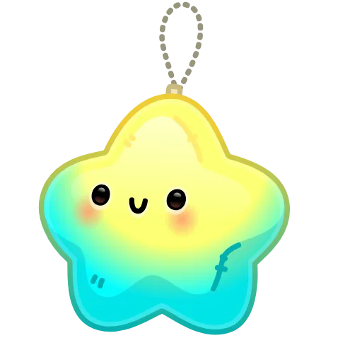 ⭐️ Эмодзи «Hanging Star» для Telegram