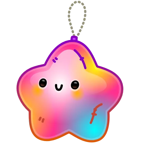⭐️ Эмодзи «Hanging Star» для Telegram