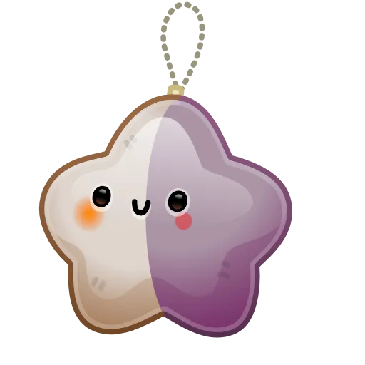 ⭐️ Эмодзи «Hanging Star» для Telegram