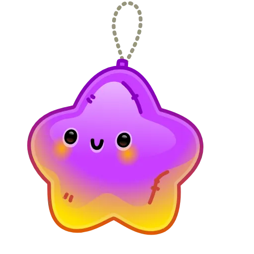 ⭐️ Эмодзи «Hanging Star» для Telegram