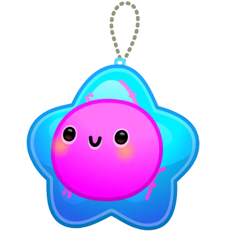 ⭐️ Эмодзи «Hanging Star» для Telegram