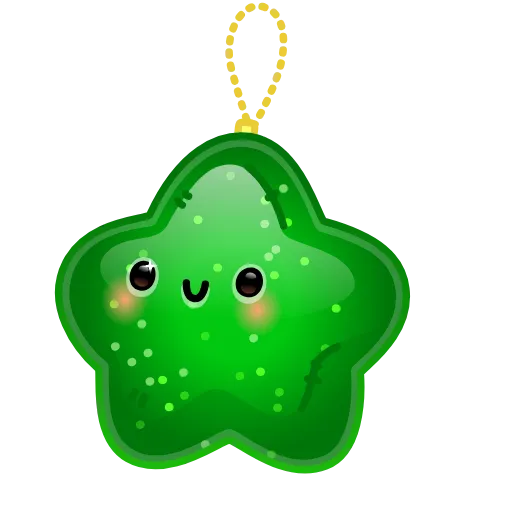 ⭐️ Эмодзи «Hanging Star» для Telegram