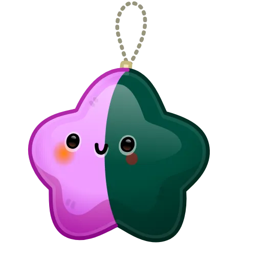 ⭐️ Эмодзи «Hanging Star» для Telegram