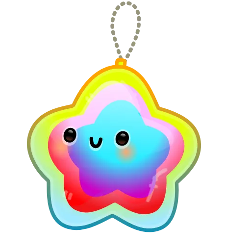 ⭐️ Эмодзи «Hanging Star» для Telegram