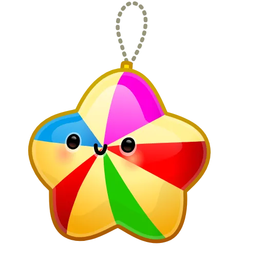 ⭐️ Эмодзи «Hanging Star» для Telegram