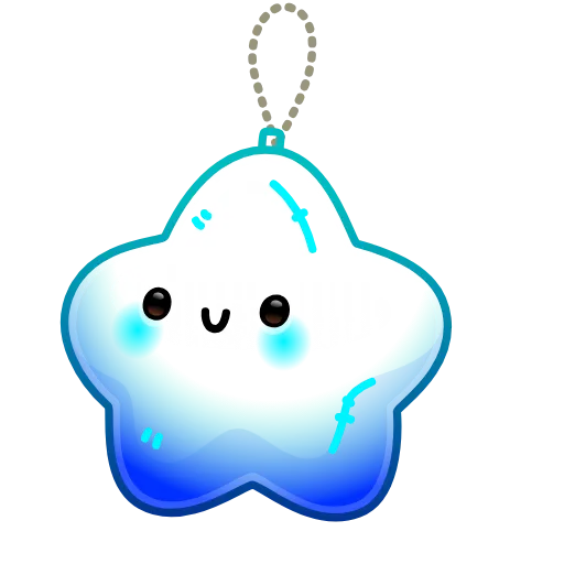 ⭐️ Эмодзи «Hanging Star» для Telegram