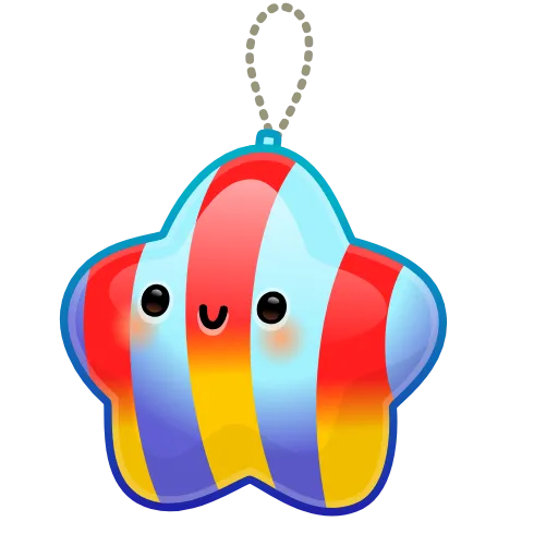 ⭐️ Эмодзи «Hanging Star» для Telegram
