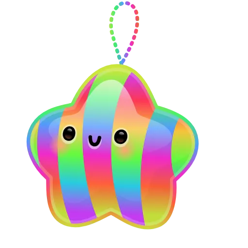 ⭐️ Эмодзи «Hanging Star» для Telegram