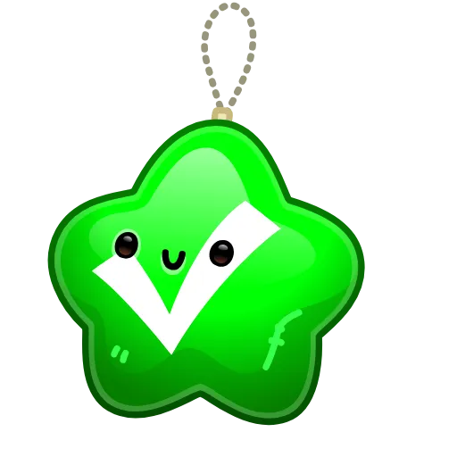 ⭐️ Эмодзи «Hanging Star» для Telegram