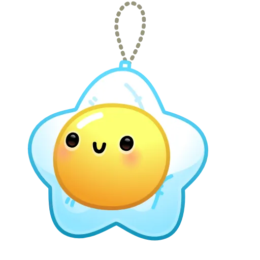 ⭐️ Эмодзи «Hanging Star» для Telegram