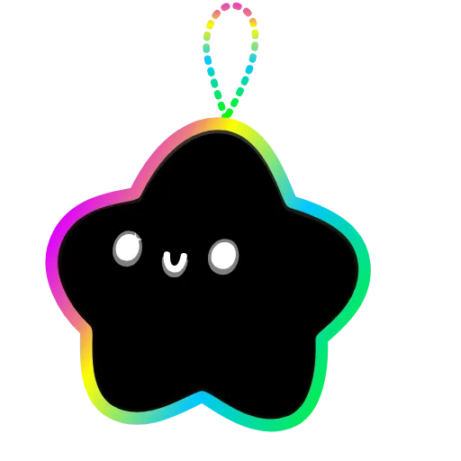 ⭐️ Эмодзи «Hanging Star» для Telegram