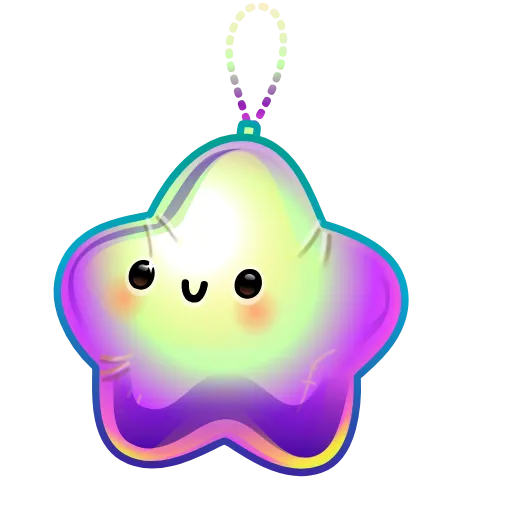 ⭐️ Эмодзи «Hanging Star» для Telegram