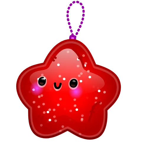 ⭐️ Эмодзи «Hanging Star» для Telegram
