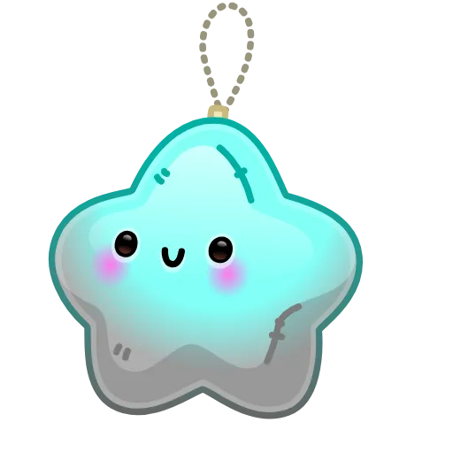 ⭐️ Эмодзи «Hanging Star» для Telegram
