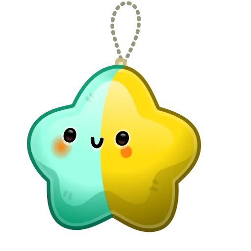 ⭐️ Эмодзи «Hanging Star» для Telegram
