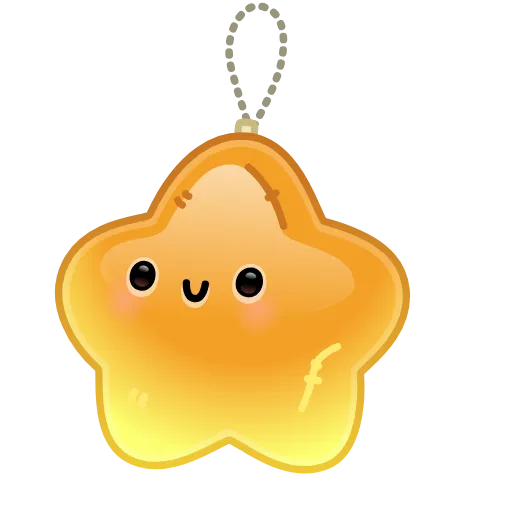 ⭐️ Эмодзи «Hanging Star» для Telegram