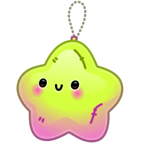 ⭐️ Эмодзи «Hanging Star» для Telegram