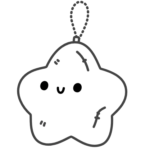 ⭐️ Эмодзи «Hanging Star» для Telegram
