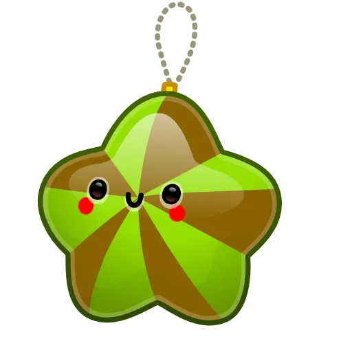 ⭐️ Эмодзи «Hanging Star» для Telegram