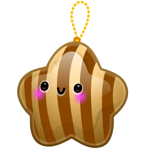 ⭐️ Эмодзи «Hanging Star» для Telegram