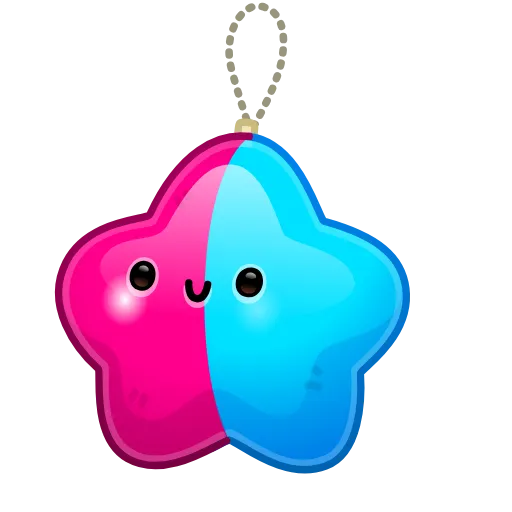 ⭐️ Эмодзи «Hanging Star» для Telegram