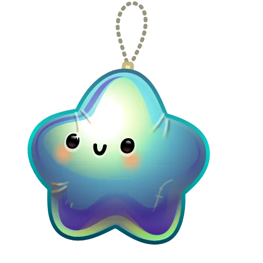 ⭐️ Эмодзи «Hanging Star» для Telegram