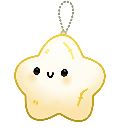 ⭐️ Эмодзи «Hanging Star» для Telegram