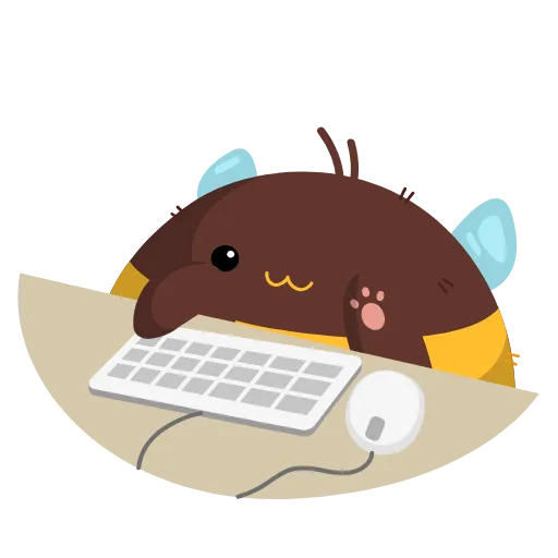 🐝 Стикер «MEOW» для Telegram