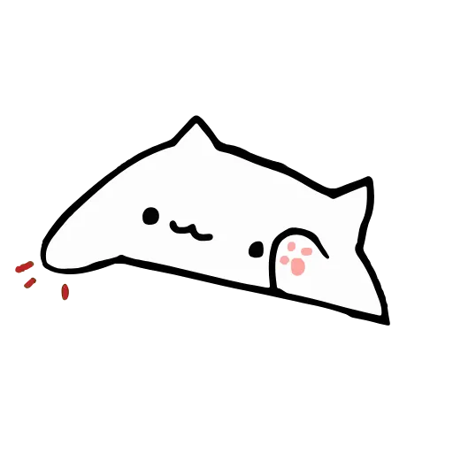 😺 Стикер «MEOW» для Telegram